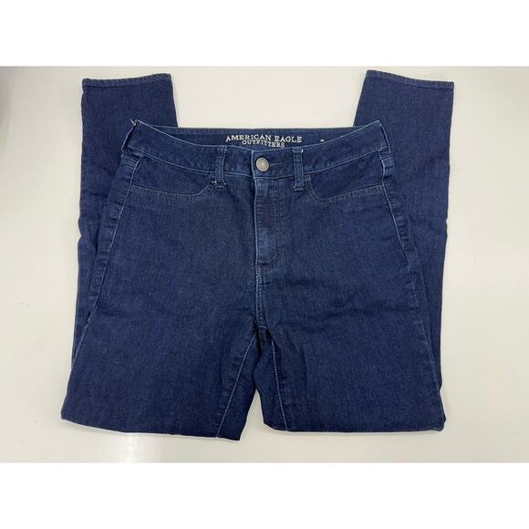 American Eagle Womens Jeans Size 8 Regular Hi-Rise Jegging Denim - Picture 1 of 10